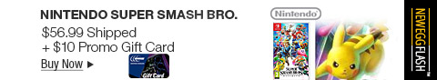 Newegg Flash - Nintendo Super Smash Bro.