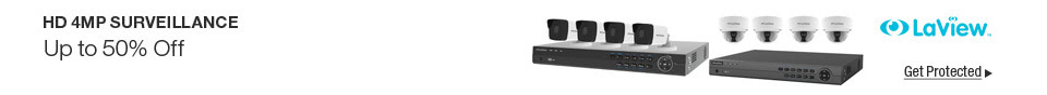 HD 4MP Surveillance Up to 50% Off