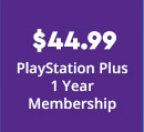 PlayStation Plus 1-Year Membership