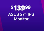 ASUS 27 inch IPS Monitor