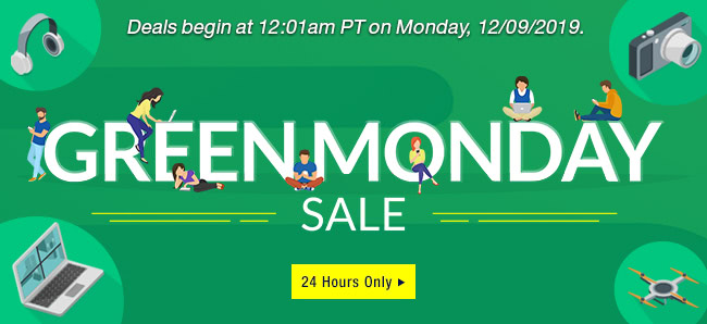 Green Monday Sale