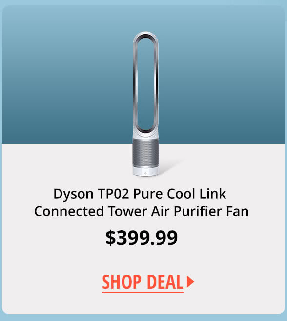 Dyson TP02 Pure Cool Link Connected Tower Air Purifier Fan