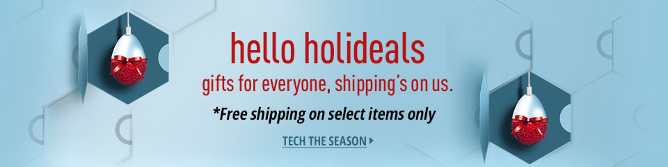 Hello Holideals gifts for everyone, shipping's on us