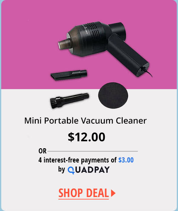 Mini Portable Vacuum Cleaner