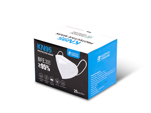 GS KN95 Protective Mask, 25 pcs per Box