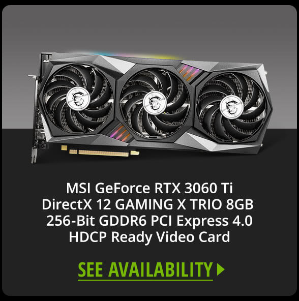 MSI GeForce RTX 3060 Ti RTX 3060 Ti GAMING X TRIO Video Card