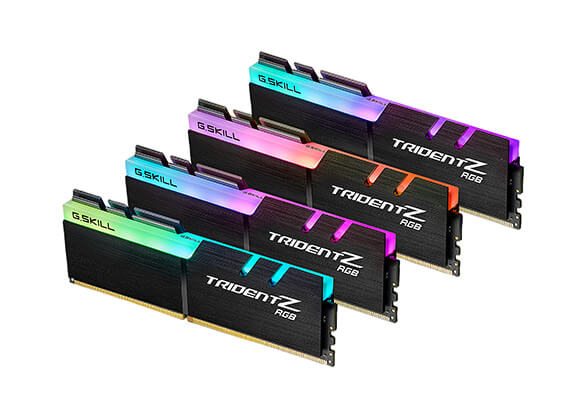 G.SKILL TridentZ RGB 128GB(4 x 32GB) DDR4 4000 (PC4 32000) Intel XMP 2.0 Desktop Memory