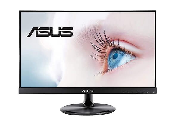 ASUS VP229HE 21.5" Monitor, 1080p FHD, 75Hz, IPS, FreeSync/Adaptive-Sync, Eye Care, HDMI VGA, Frameless