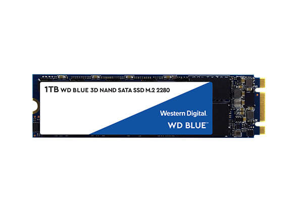 WD Blue 3D NAND 1TB Internal SSD - SATA III 6Gb/s M.2 2280 Solid State Drive