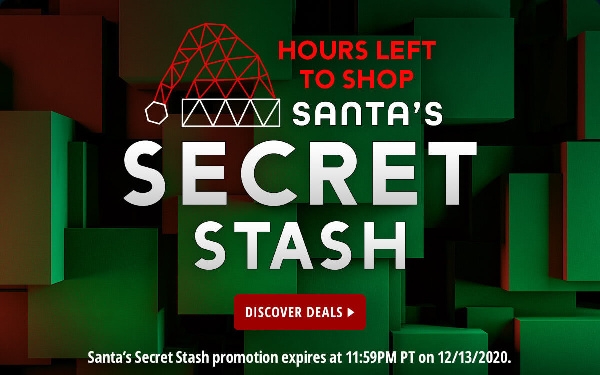 Hours Left to Shop Santa's Secret Stash