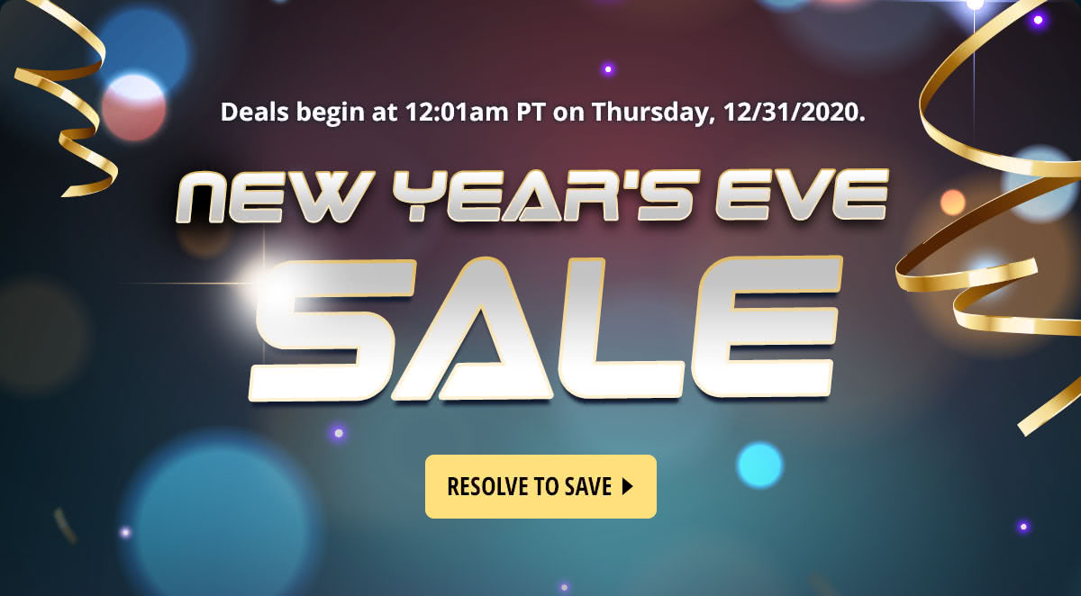 New Year's Eve Sale