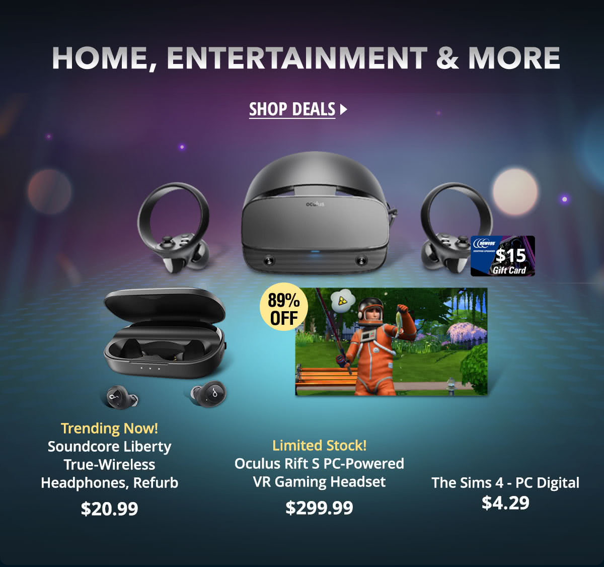 Home, Entertainment & More