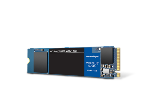 WD Blue SN550 NVMe M.2 2280 1TB PCI-Express 3.0 x4 3D NAND Internal Solid State Drive (SSD) WDS100T2B0C