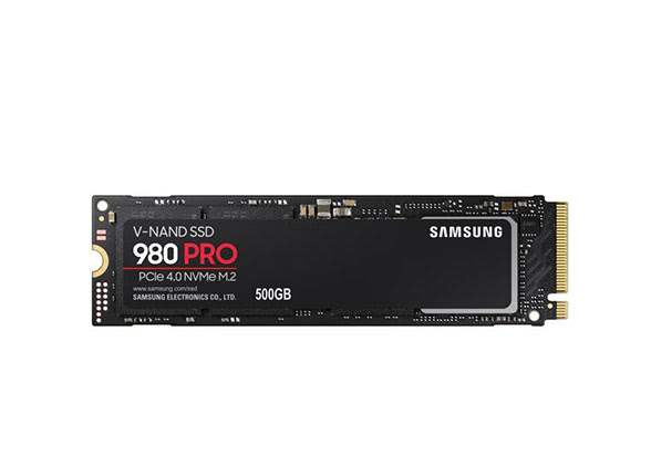 SAMSUNG 980 PRO M.2 2280 500GB PCI-Express 4.0 x4, NVMe Samsung V-NAND Internal SSD