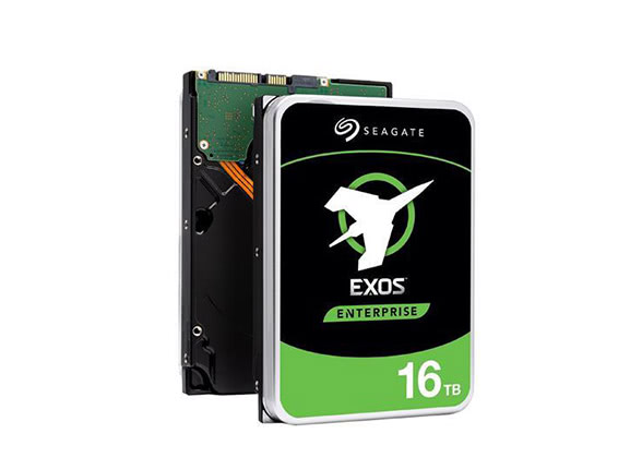 Seagate Exos 16TB Enterprise HDD X16 SATA 6Gb/s 512e/4Kn 7200 RPM 256MB Cache 3.5" Internal HDD