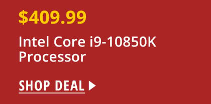 $409.99 Intel Core i9-10850KA Desktop Processor 