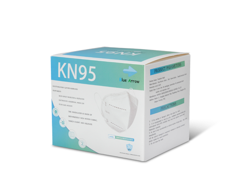 Blue Arrow KN95 Protective Mask, 30 pcs per Box
