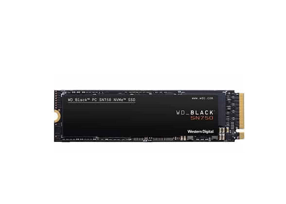 Western Digital WD BLACK SN750 NVMe M.2 2280 500GB PCI-Express 3.0 x4 64-layer 3D NAND Solid State Drive 