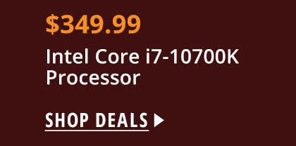 $349.99 Intel Core i7-10700K Processor