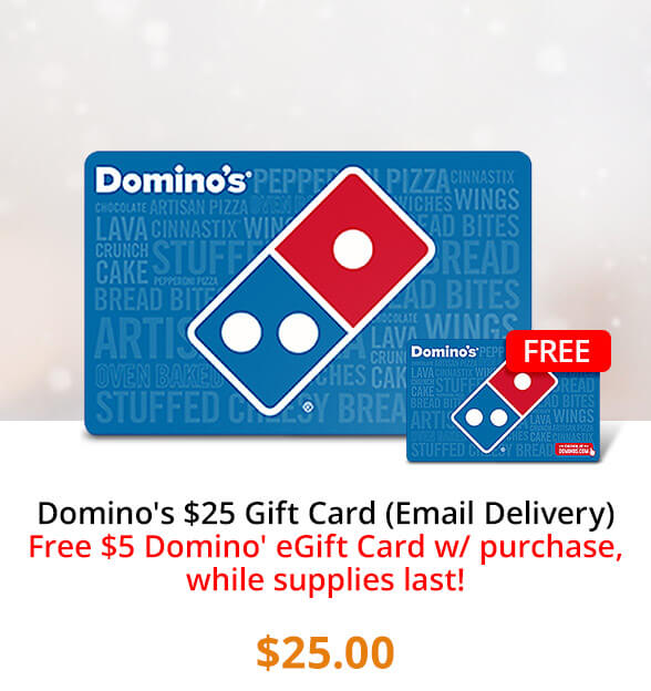 Domino's $25 Gift Card (Email Delivery)