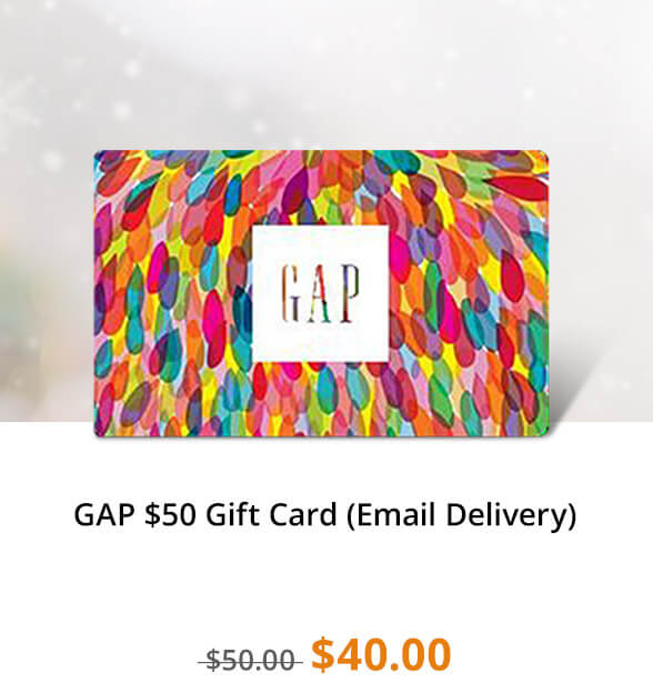 GAP $50 Gift Card (Email Delivery)