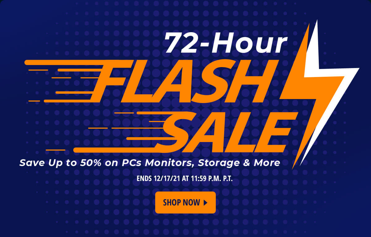 72 Hour Flash Sale