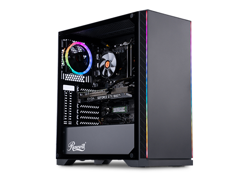 ABS Challenger Gaming PC - Intel i5 10400F - EVGA GTX 1660 Ti XC Ultra - 16GB DDR4 3000MHz - 512GB Intel M.2 NVMe SSD
