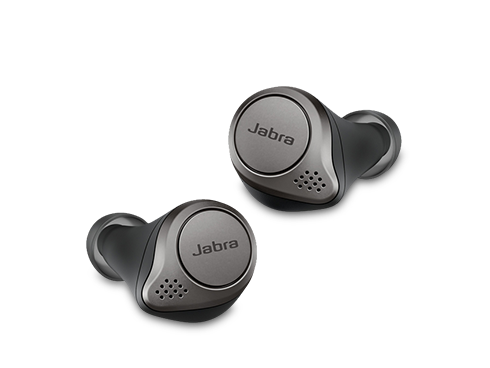 Jabra Elite 75t Voice Assistant Enabled True Wireless earbuds with Charging Case