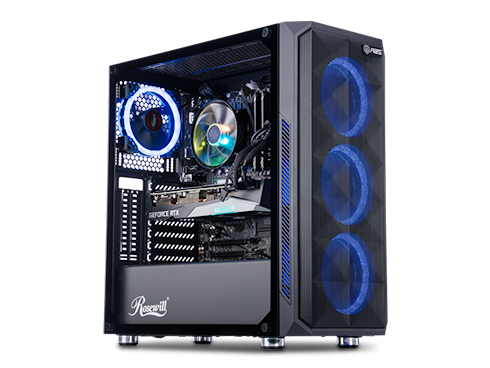 ABS Gladiator Gaming PC - Windows 11 Pro - Intel i7 11700F - GeForce RTX 3070 - 16GB DDR4 3000MHz - 1TB M.2 NVMe SSD