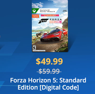 $49.99 Forza Horizon 5: Standard Edition [Digital Code]