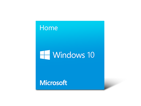 Microsoft Windows 10 Home, 64-bit, DVD - OEM