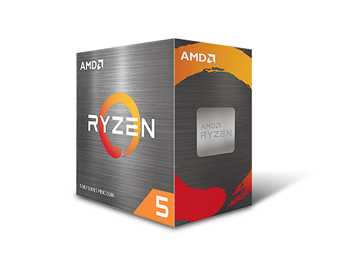 AMD Ryzen 5 5600X - Ryzen 5 5000 Series Vermeer (Zen 3) 6-Core 3.7 GHz Socket AM4 65W Desktop Processor - 100-100000065BOX