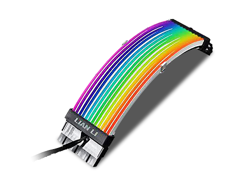 LIAN LI STRIMER PLUS 24 Pins Addressable RGB Power Extension Cable - Strimer 24 Pins