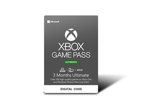Xbox Game Pass Ultimate: 3 Month Membership US [Digital Code]