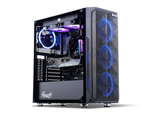 ABS Gladiator Gaming PC - Intel i7 11700KF, RTX 3070, G.Skill TridentZ RGB 16GB DDR4, 1TB Intel M.2 NVMe SSD