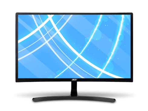 Acer ED242QR Abidpx 24" Full HD 1920 x 1080 144Hz DVI HDMI DisplayPort AMD FreeSync Technology Widescreen Backlit LED Curved Gaming Monitor