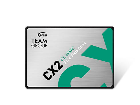 Team Group CX2 2.5" 512GB SATA III 3D NAND Internal Solid State Drive (SSD) T253X6512G0C101