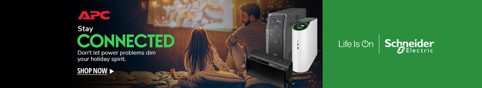 UPS-APC_Stay Connected, Don't let power problems dim your holiday spirit_banners