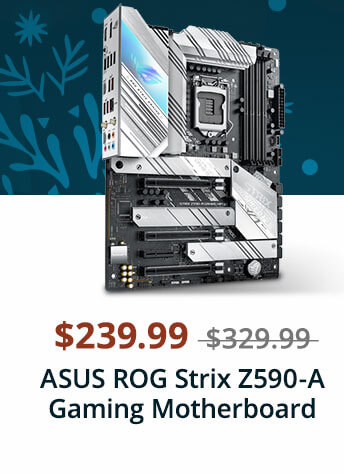 ASUS ROG Strix Z590-A Gaming Motherboard 