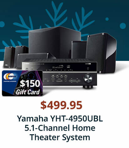 Yamaha YHT-4950UBL 5.1-Channel Home Theater System