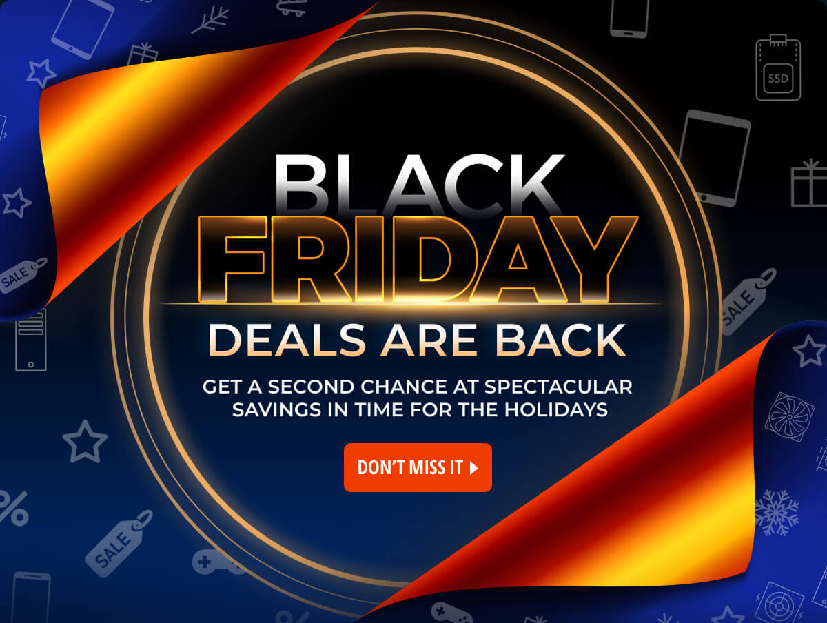 Black Friday Deals Are Back