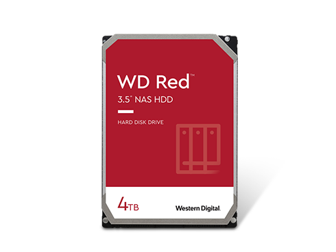 WD Red 4TB NAS Internal Hard Drive - 5400 RPM Class, SATA 6Gb/s, SMR, 256MB Cache, 3.5" - WD40EFAX