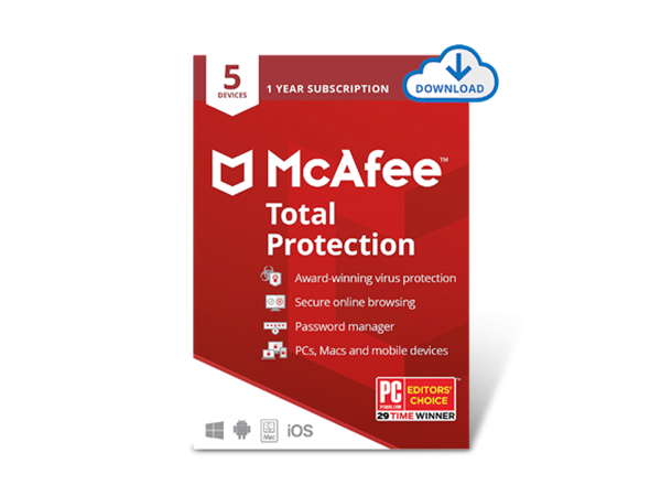 50% OFF SELECT MCAFEE INTERNET SECURITY*