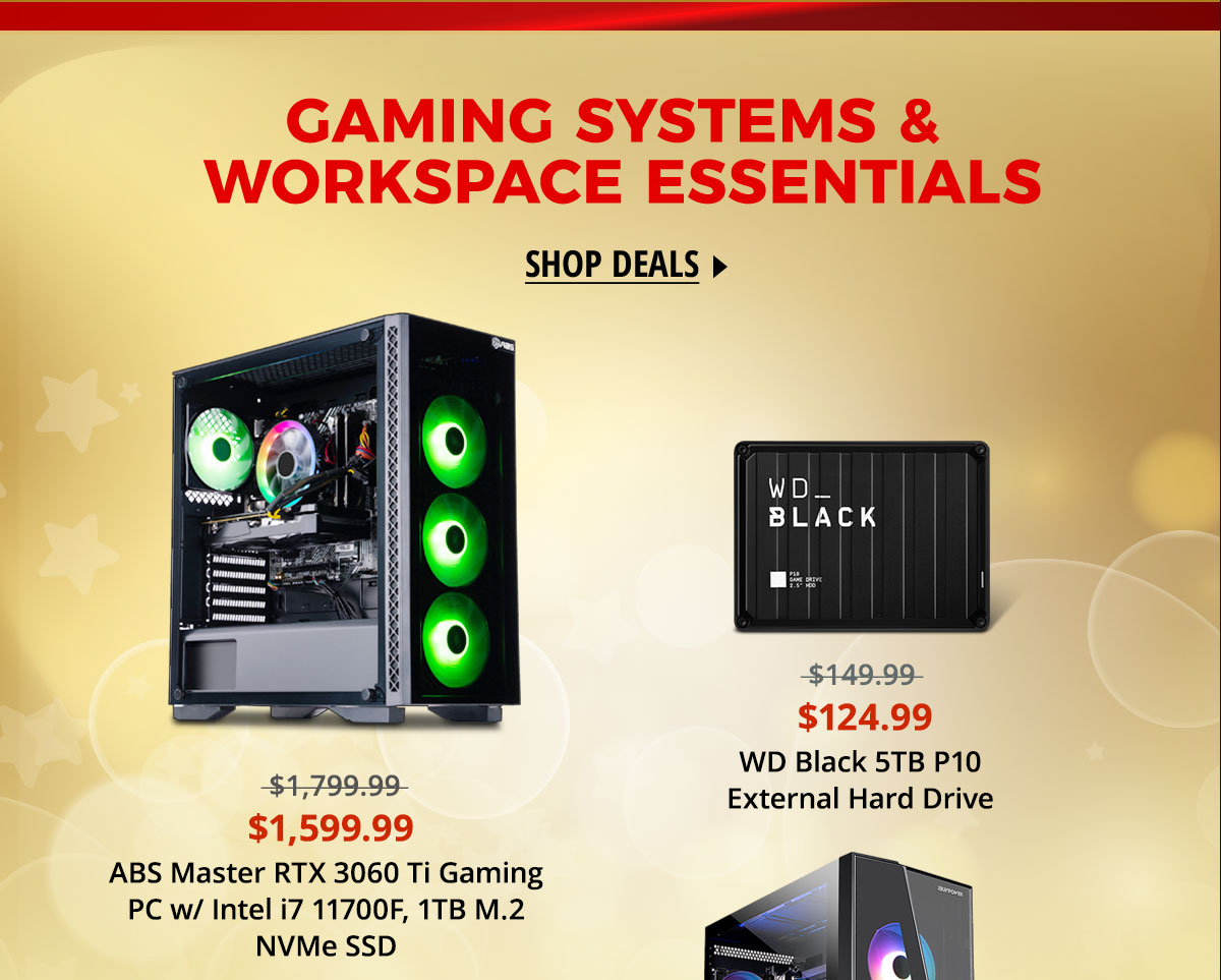 Gaming Systems & Workspace Essentials