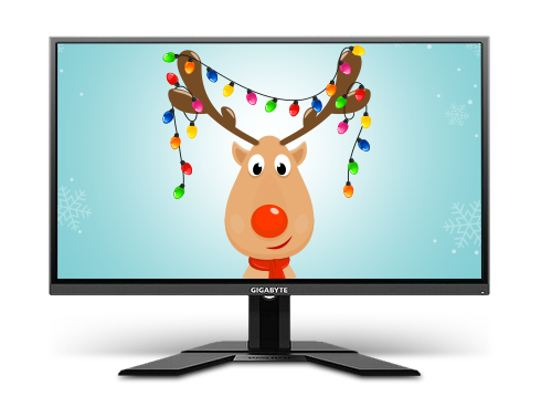 GIGABYTE G27Q 27" 144Hz 1440P Gaming Monitor, 2560 x 1440 IPS Display, 1ms (MPRT) Response Time, 92% DCI-P3, VESA Display HDR400, FreeSync Premium, 1x DisplayPort 1.2, 2x HDMI 2.0, 2x USB 3.0, Height Adjustable