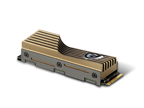 MSI SPATIUM Series M.2 2280 2TB PCIe Gen4x4, NVMe 1.4 3D NAND Internal Solid State Drive