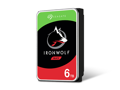 Seagate IronWolf ST6000VN001 6TB 5400 RPM 256MB Cache SATA 6.0Gb/s 3.5" Internal Hard Drive Bare Drive - OEM