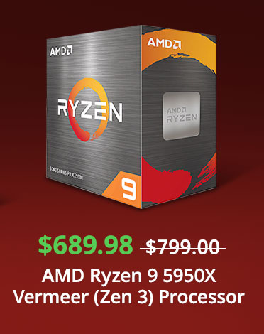 AMD Ryzen 9 5950X Vermeer (Zen 3) Processor