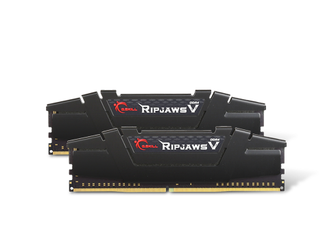 G.SKILL Ripjaws V Series 16GB (2 x 8GB) 288-Pin DDR4 SDRAM DDR4 3200 (PC4 25600) Desktop Memory Model F4-3200C16D-16GVKB