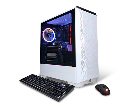 CyberpowerPC Gaming Desktop Gamer Master GM60900 Ryzen 7 5000 Series 5800X (3.80GHz) 16GB DDR4 1 TB PCIe SSD NVIDIA GeForce RTX 3060 Ti Windows 10 Home 64-bit